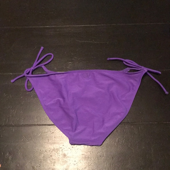 Two-Piece Purple String Bikini - Picture 2 of 5